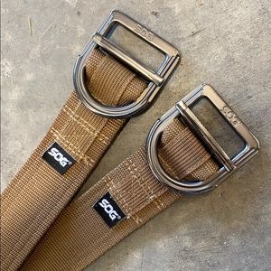 SOG Tactical Nylon Webbing Belt x2